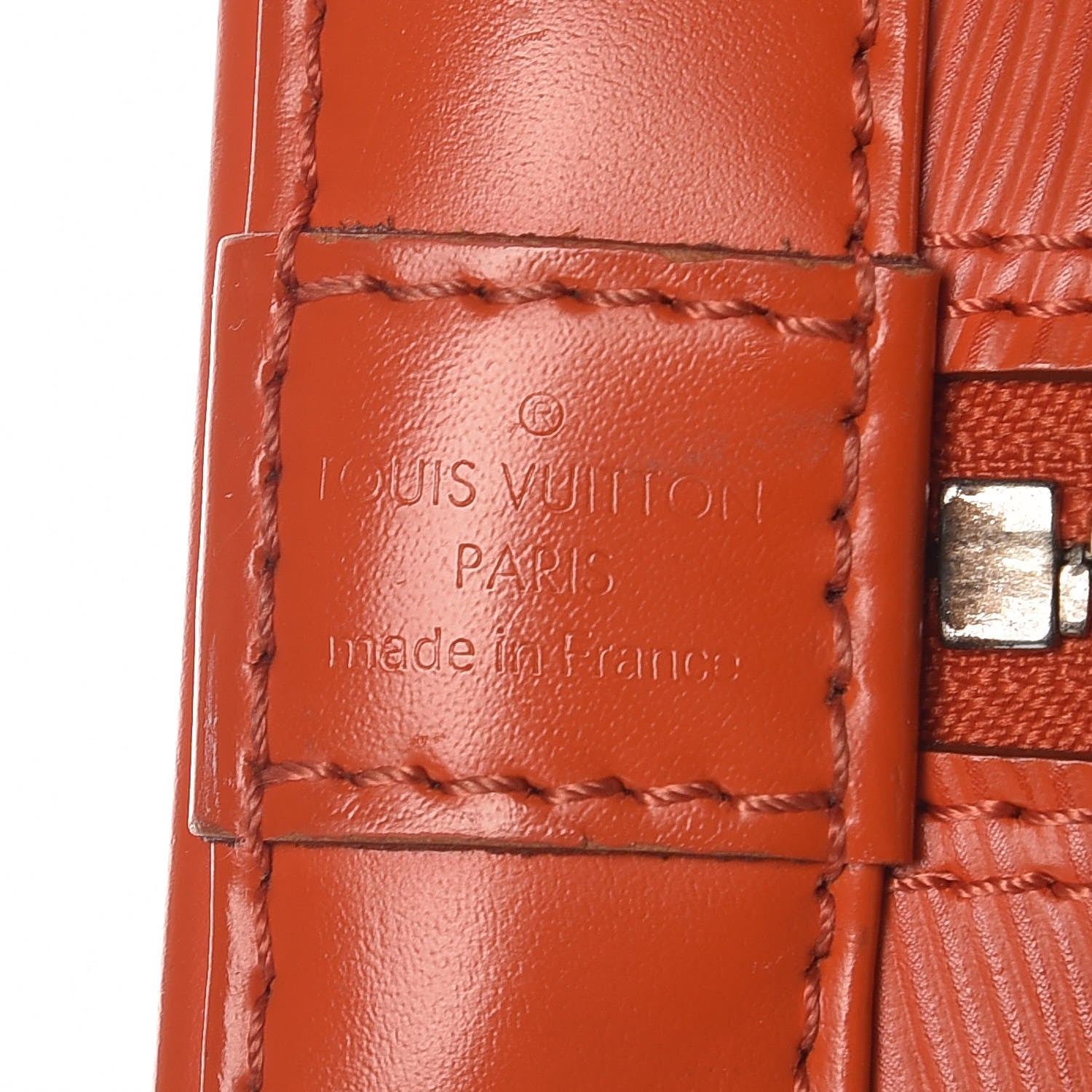 Louis Vuitton Epi Alma BB Piment 6 of 14