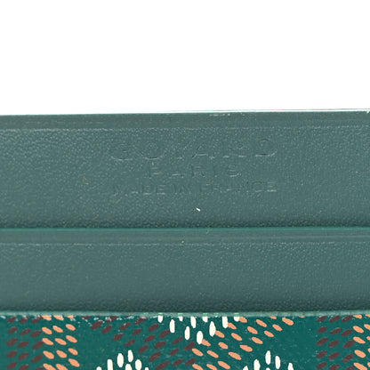 Goyard Goyardine Saint Sulpice Card Holder Green 6 of 8