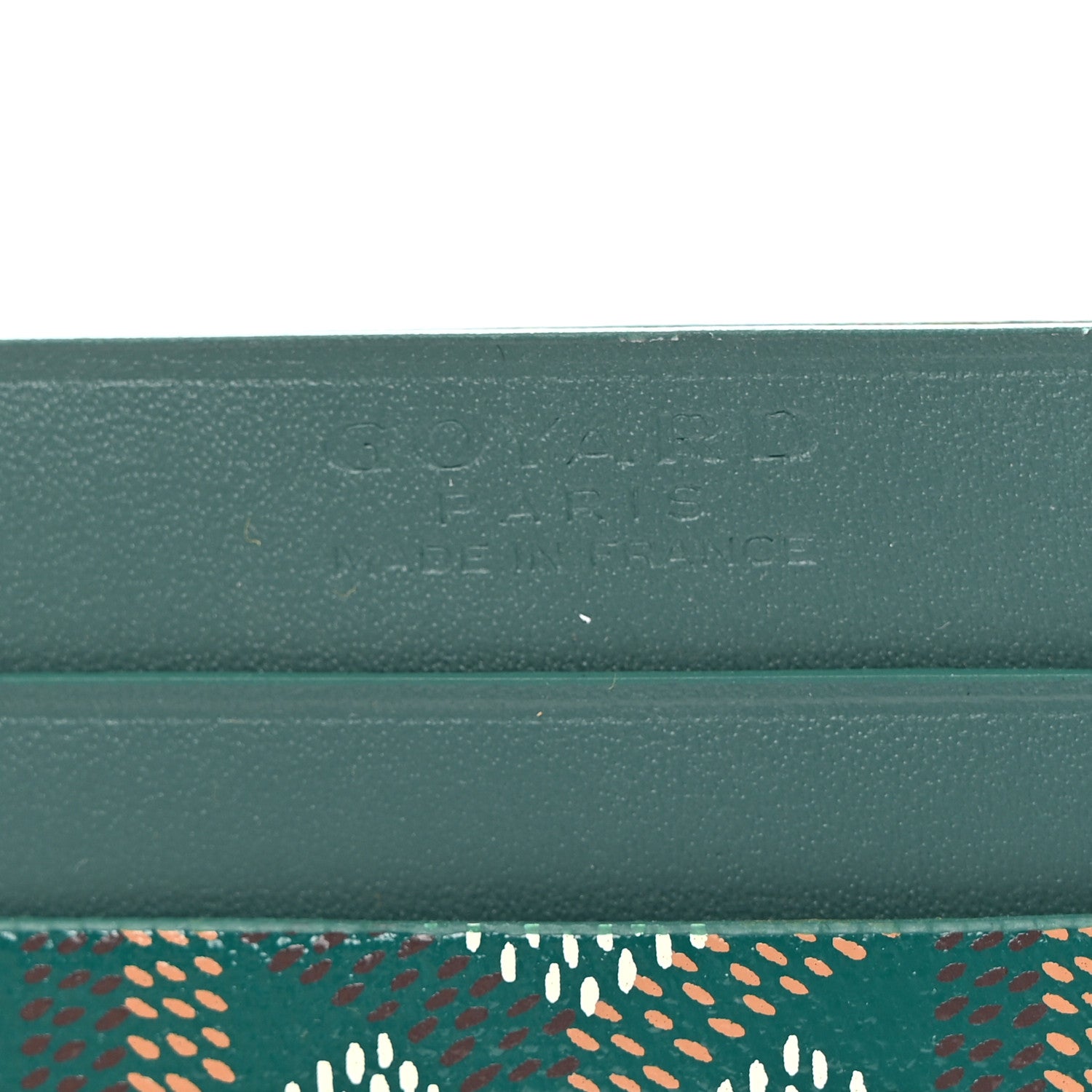 Goyard Goyardine Saint Sulpice Card Holder Green 6 of 8