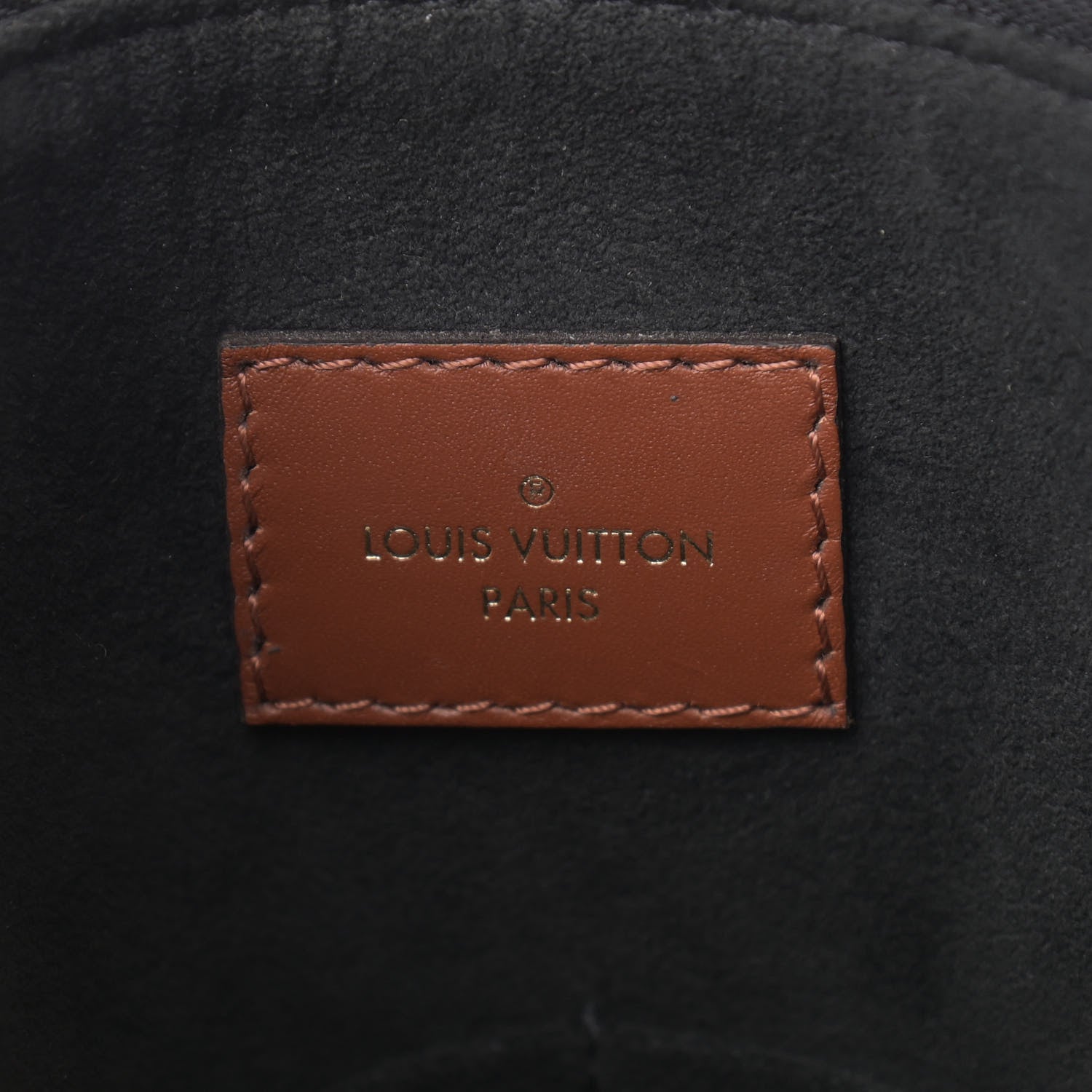 Louis Vuitton Monogram V Tote MM Black 6 of 8