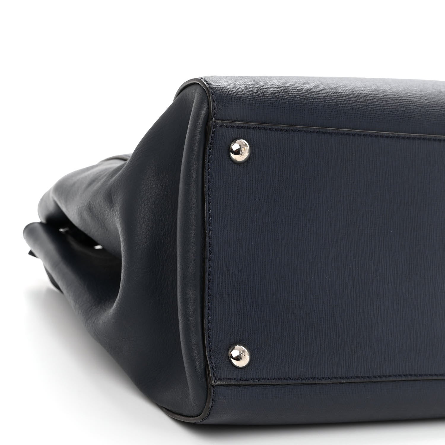 Fendi Vitello Elite Regular 2Jours Tote Lavagna 9 of 11