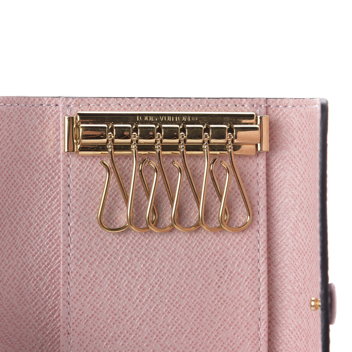 Louis Vuitton Monogram Multicles 6 Key Holder Rose Ballerine 8 of 9