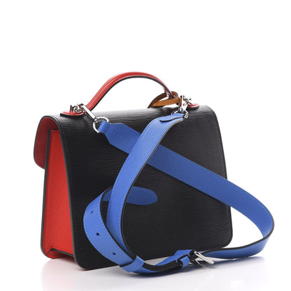 Louis Vuitton Epi Neo Monceau Black Coquelicot Blue Roi Safran 3 of 11