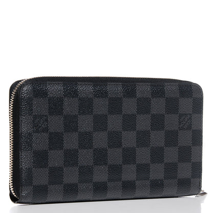 Louis Vuitton Damier Graphite Zippy Organizer Wallet 3 of 8