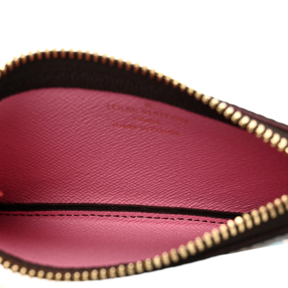 Louis Vuitton Monogram 2023 Christmas Animation Alpine Key Pouch Pink 5 of 6