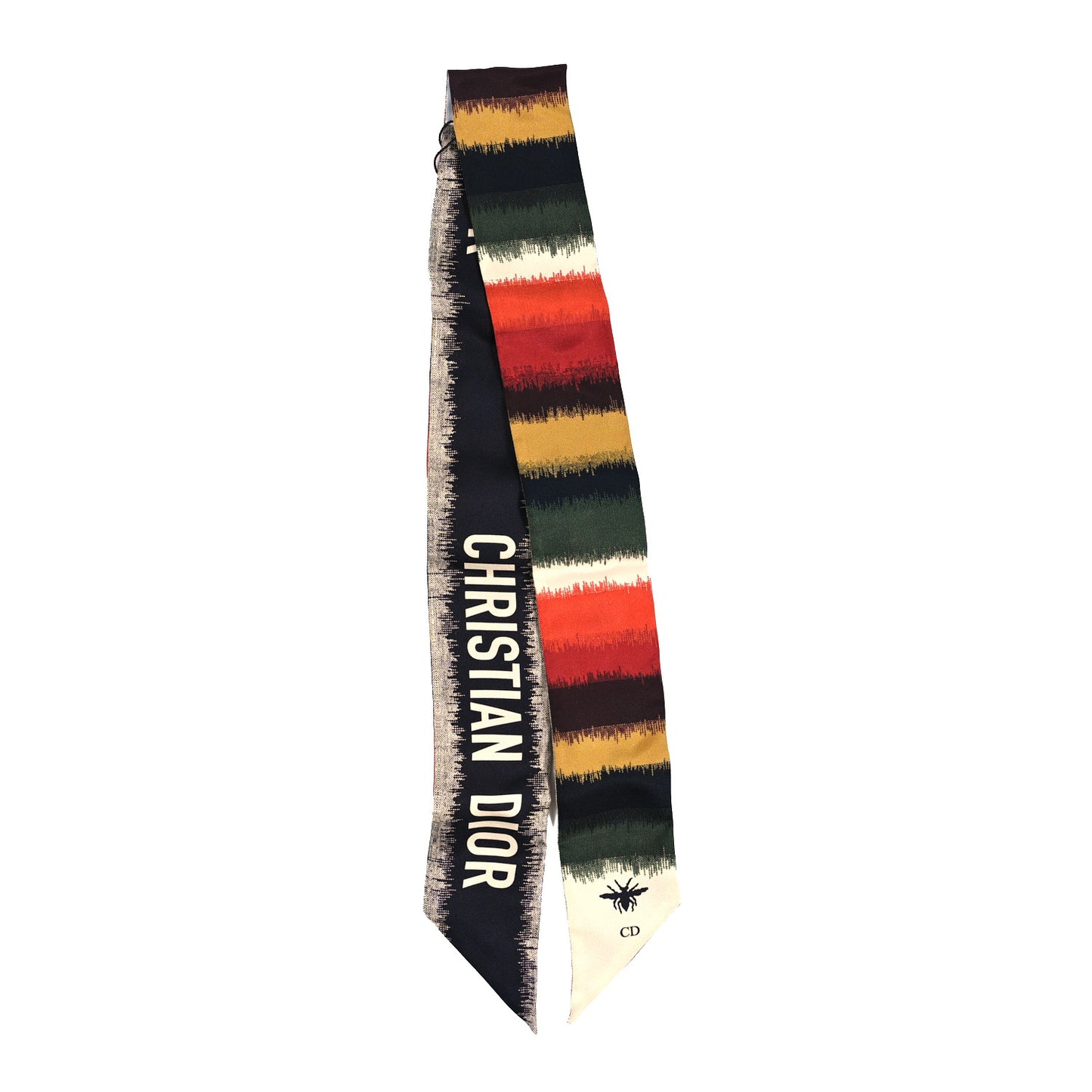 Silk D-Stripes Mitzah Scarf Multicolor