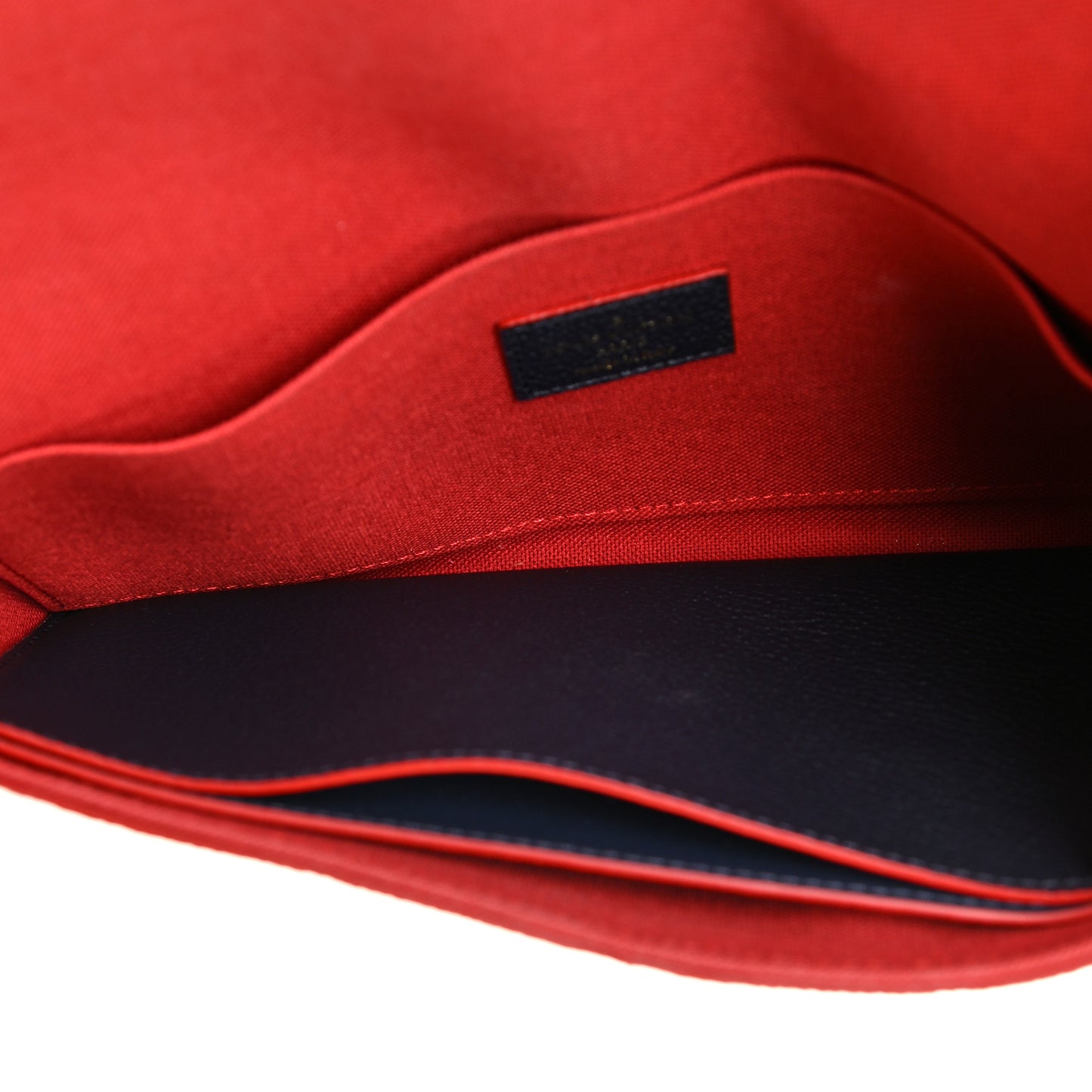 Empreinte Pochette Felicie Chain Wallet Marine Rouge