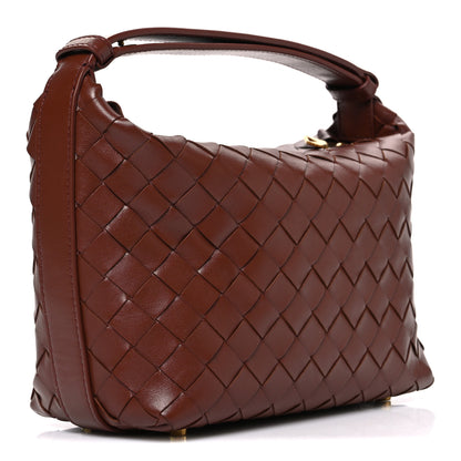 Bottega Veneta Calfskin Nappa Intrecciato Mini Wallace Sapele 3 of 11