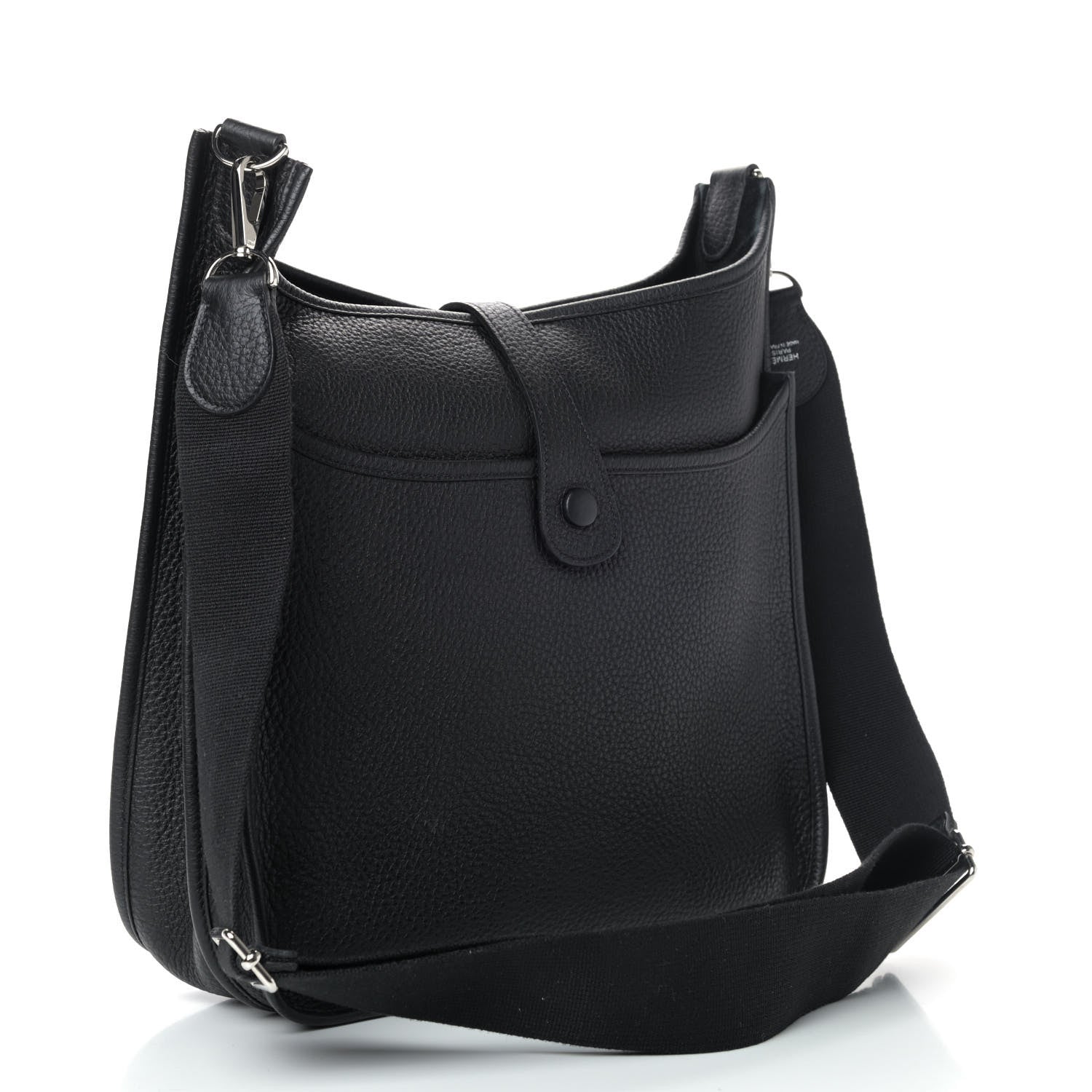 Hermes Taurillon Clemence Evelyne III GM Black 2 of 4