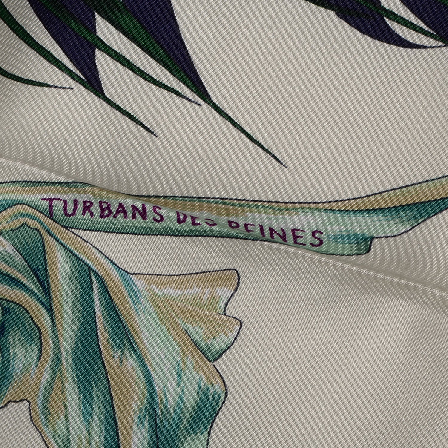 Hermes Silk Turbans des Reines 90 4 of 6