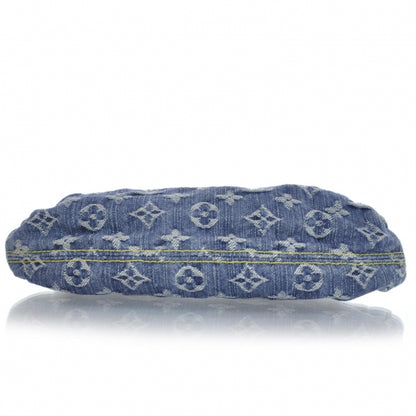 Louis Vuitton Monogram Denim Mini Pleaty Blue 6 of 11