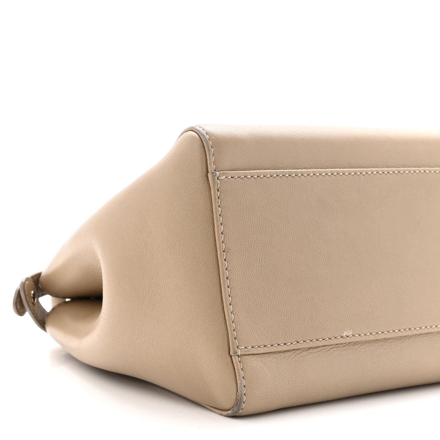 Fendi Nappa Mini Peekaboo Iconic Satchel Tortora 9 of 11