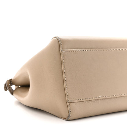Fendi Nappa Mini Peekaboo Iconic Satchel Tortora 9 of 11