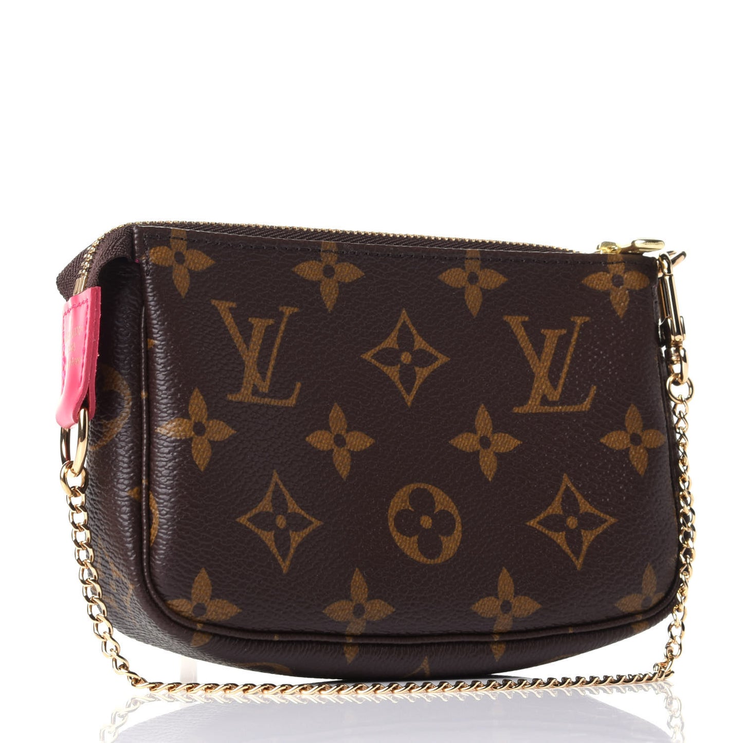 Monogram 2020 Christmas Animation Roller Coaster Mini Pochette Accessories Pivoine