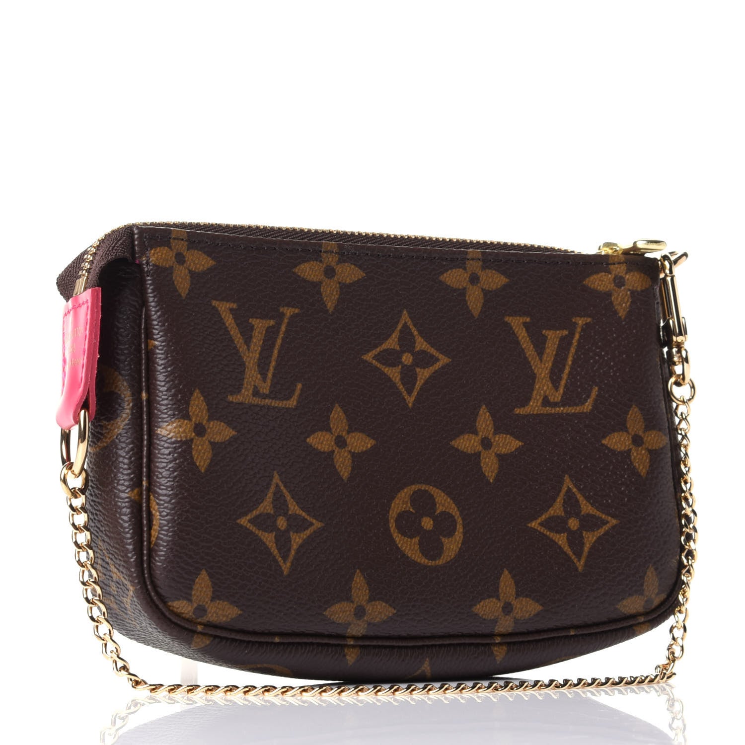 Louis Vuitton Monogram 2020 Christmas Animation Roller Coaster Mini Pochette Accessories Pivoine 2 of 4