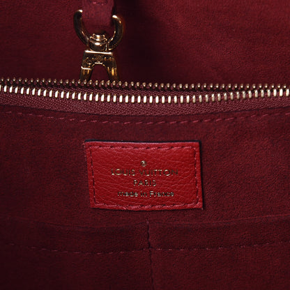 Louis Vuitton Calfskin Monogram Kimono Tote Cherry 8 of 9