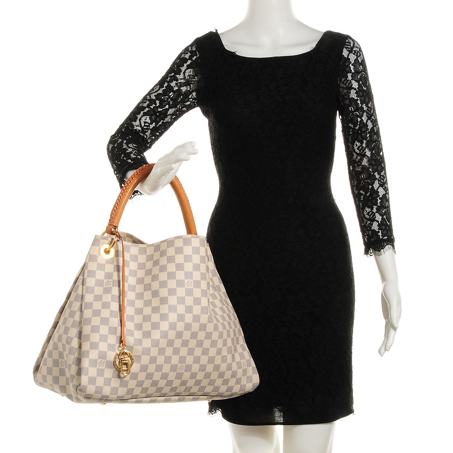 Damier Azur Artsy MM