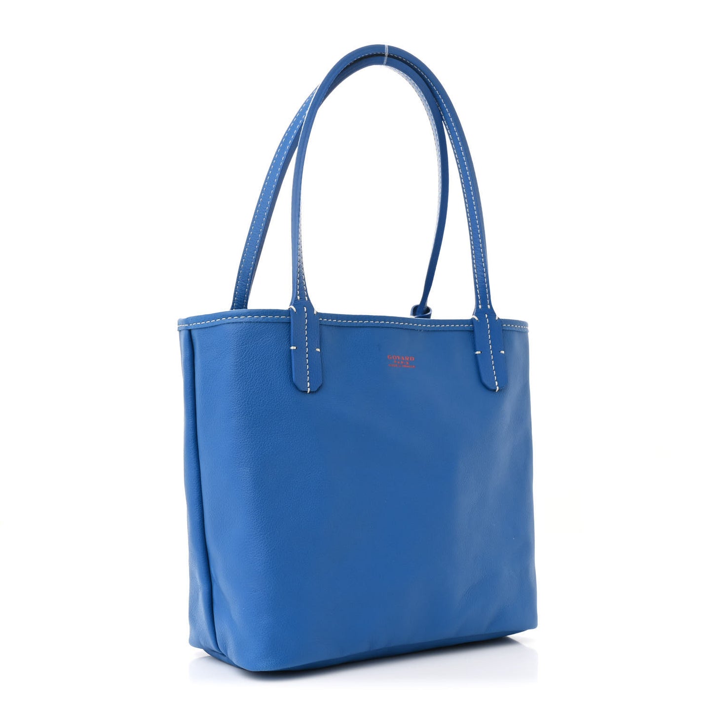 Goyardine Reversible Mini Anjou Sky Blue