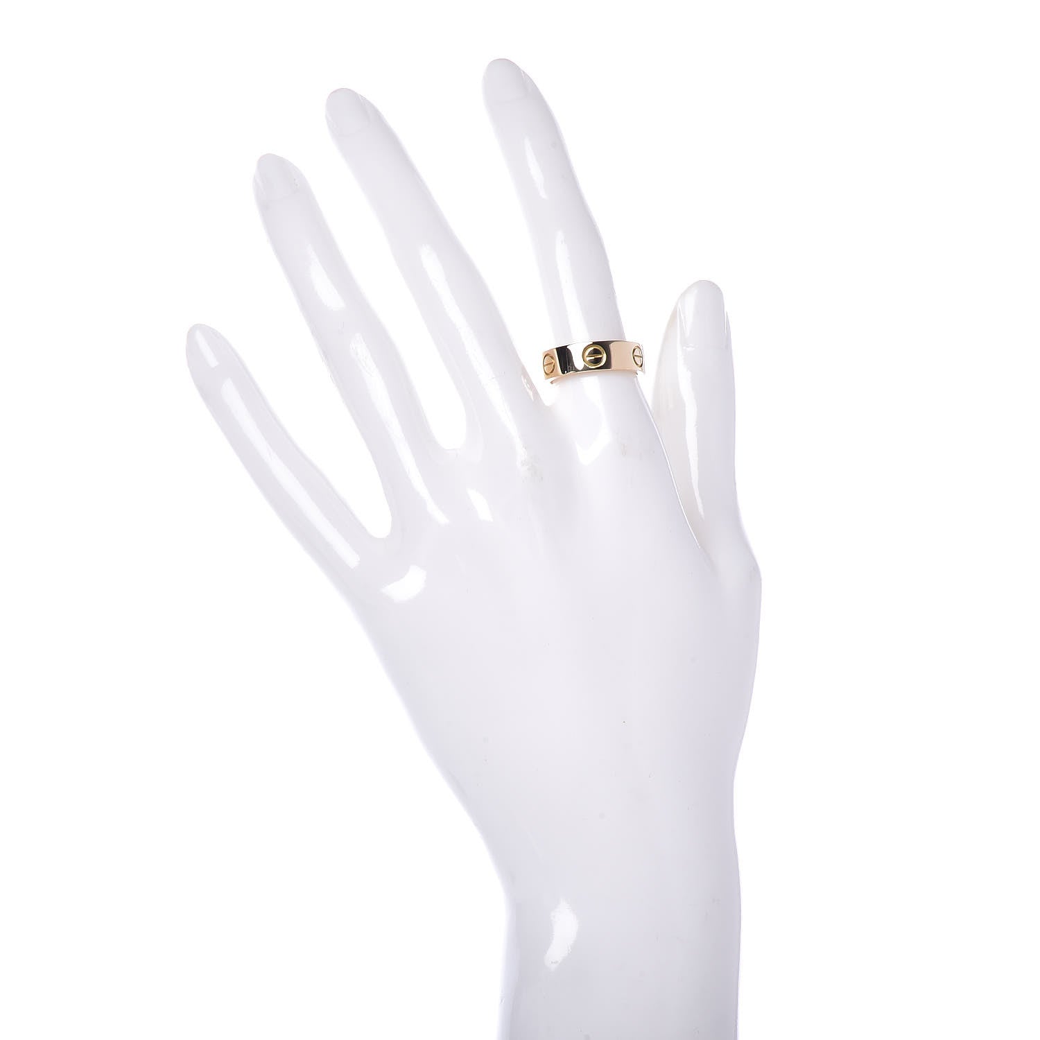 Cartier 18K Yellow Gold 5.5mm LOVE Ring 52 6 2 of 6