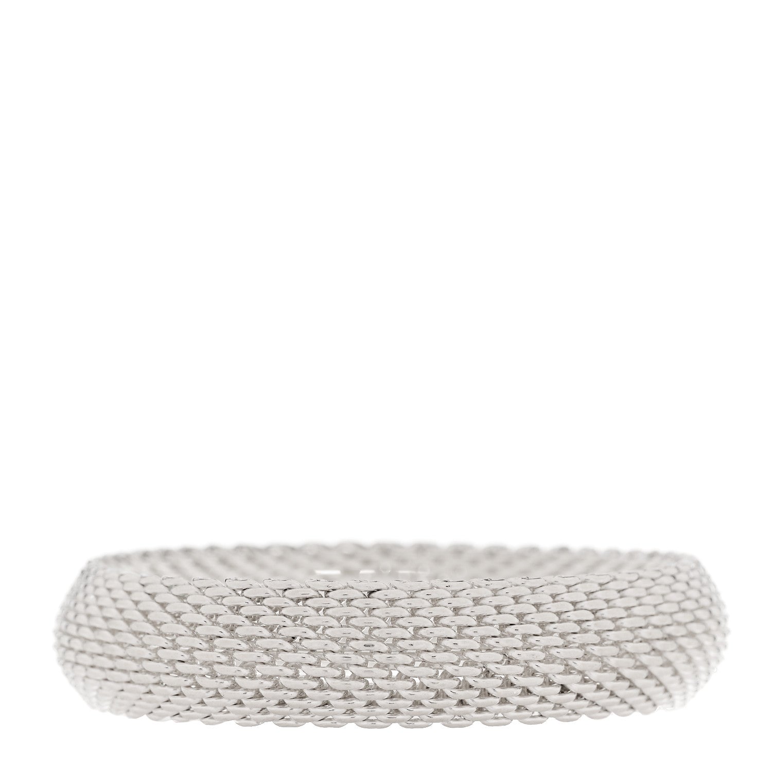 Tiffany Sterling Silver Somerset Mesh Bracelet 1 of 4