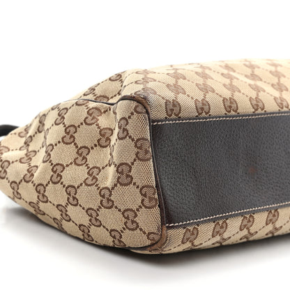 Gucci Monogram Medium Charmy Shoulder Bag Dark Brown 9 of 11