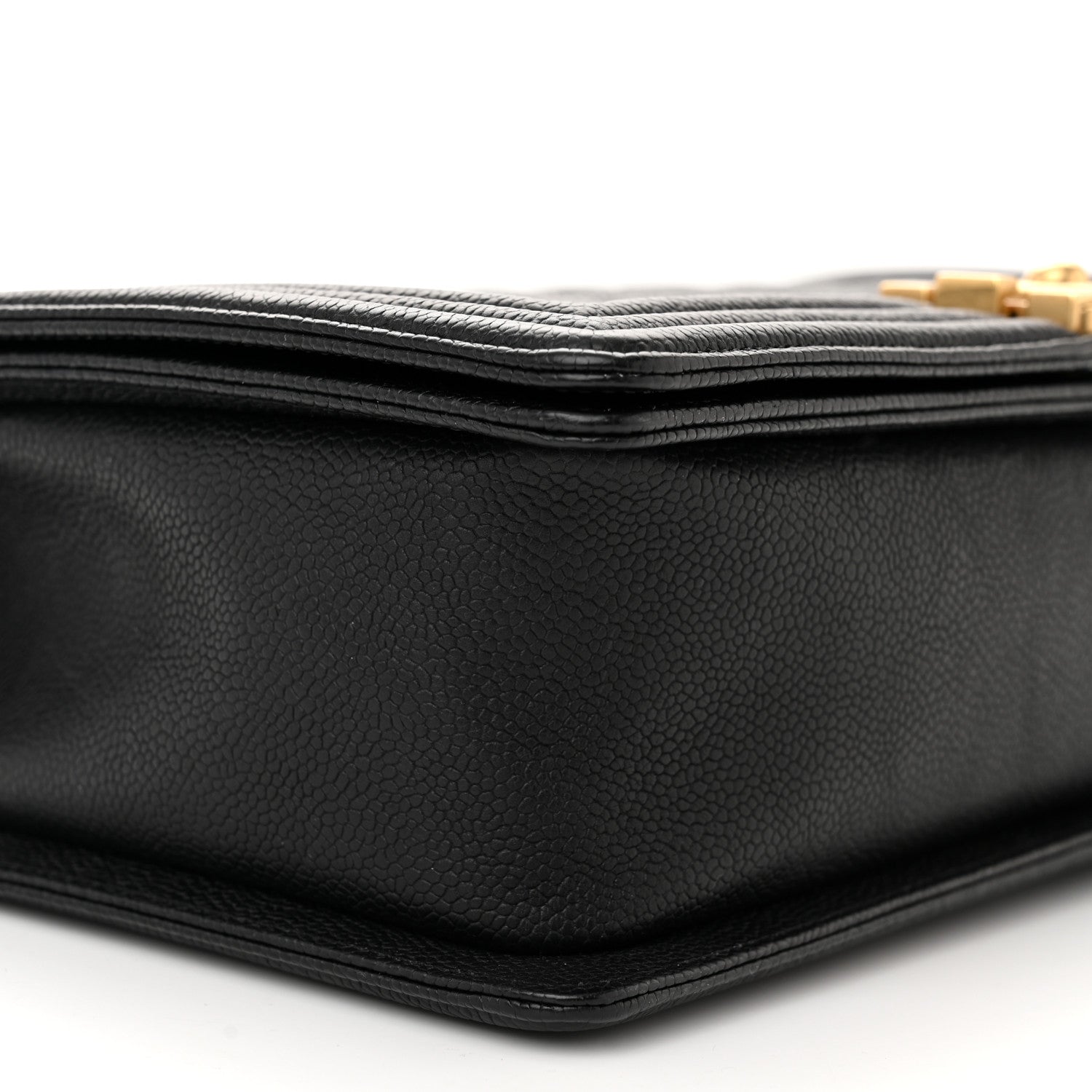 Chanel Caviar Quilted New Medium Boy Flap Black 9 of 10