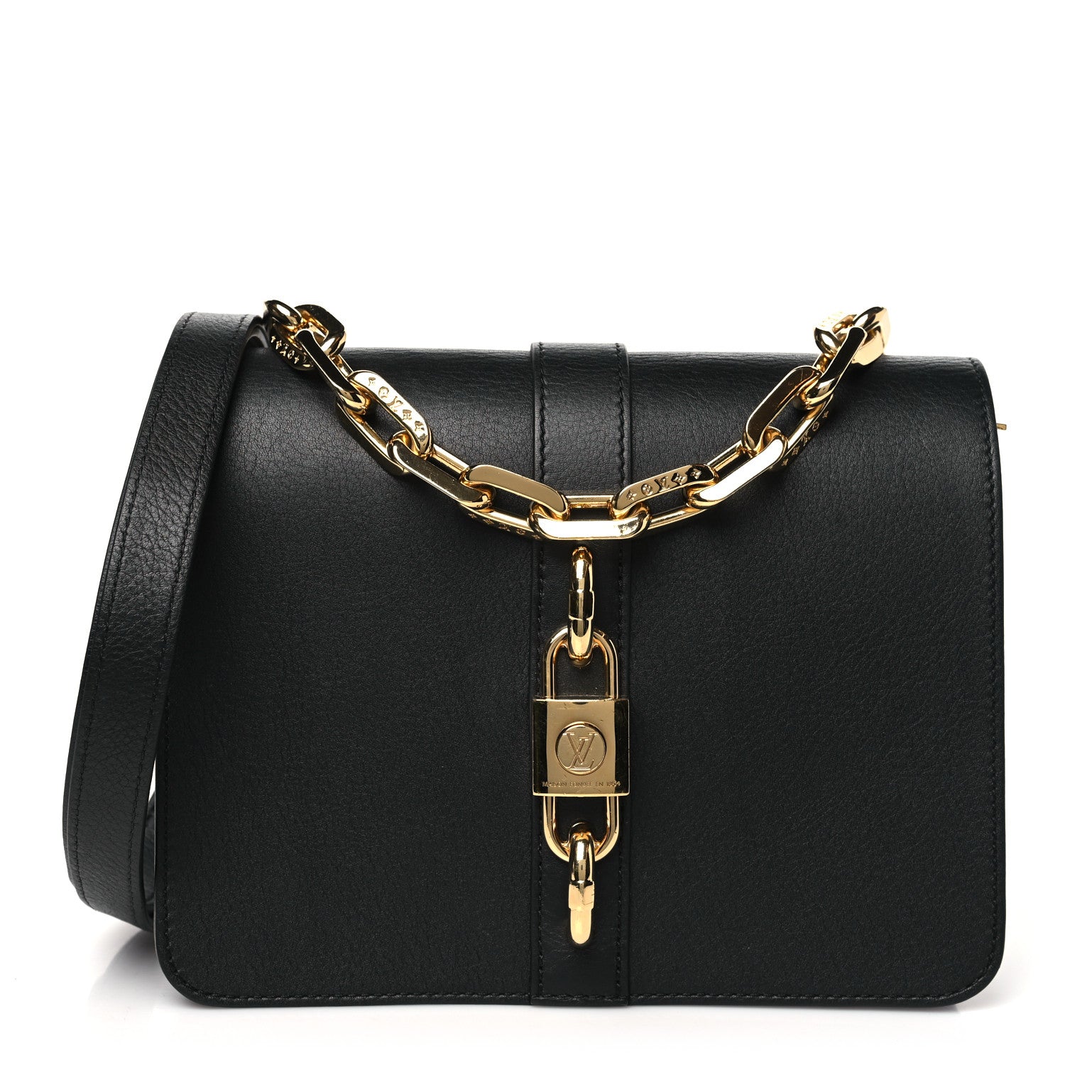 Louis Vuitton Calfskin Rendez-Vous Black 1 of 9