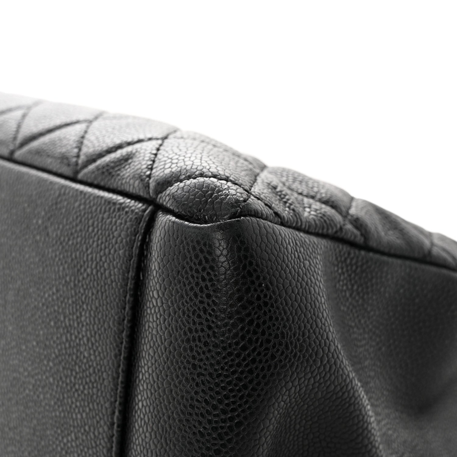 Chanel Caviar Quilted Grand Shopping Tote GST Black 10 of 15