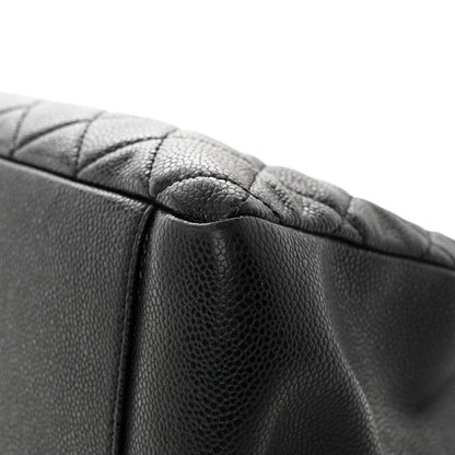 Chanel Caviar Quilted Grand Shopping Tote GST Black 10 of 15