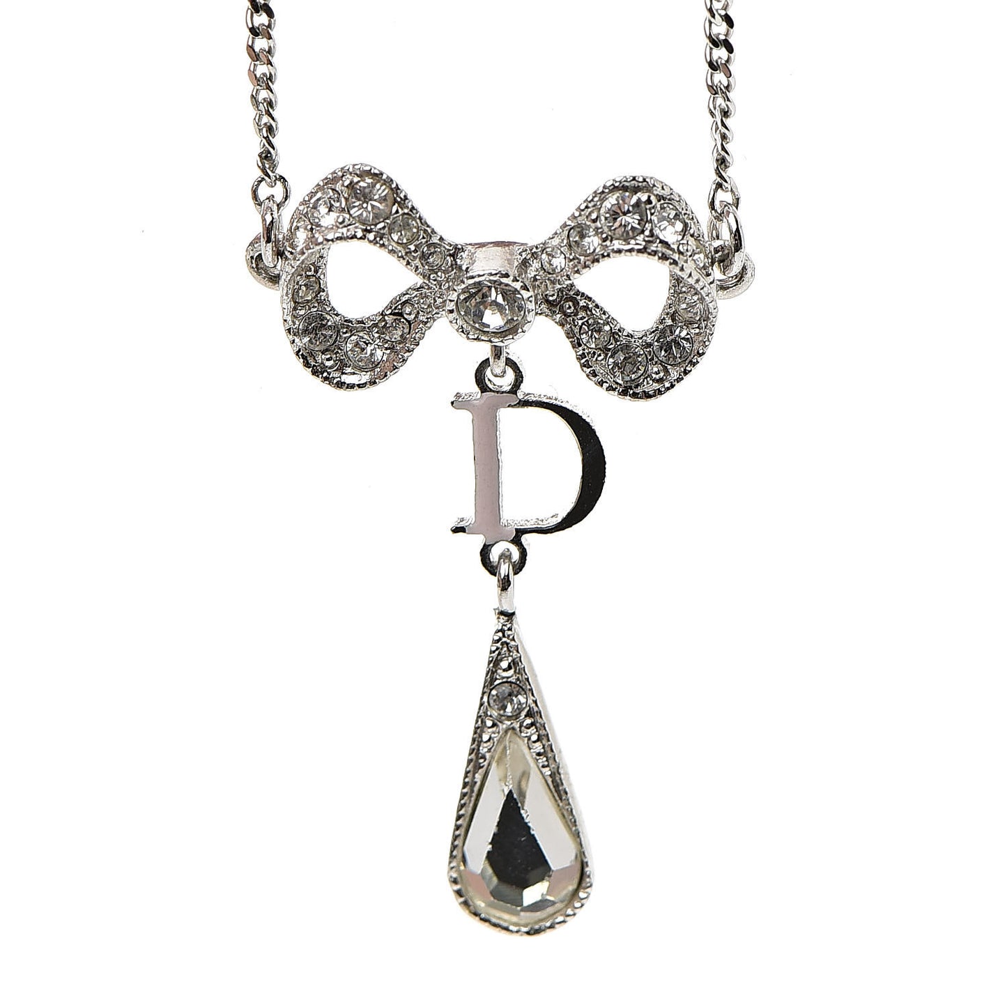 Metal Bow Bracelet Silver