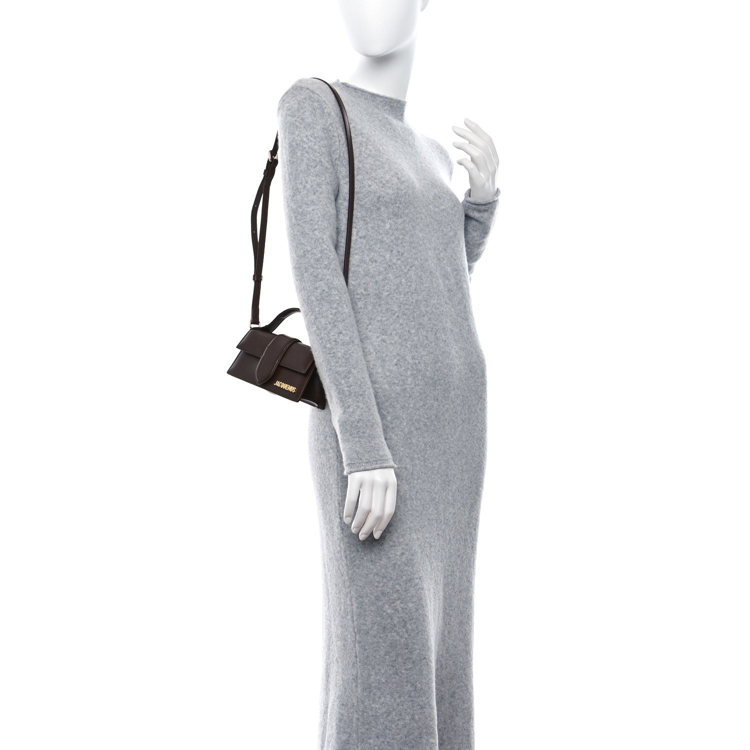 Jacquemus Smooth Calfskin Le Bambino Brown 2 of 8