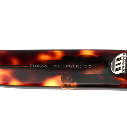 Celine Acetate Triomphe 01 Sunglasses CL40262U Tortoise 5 of 7