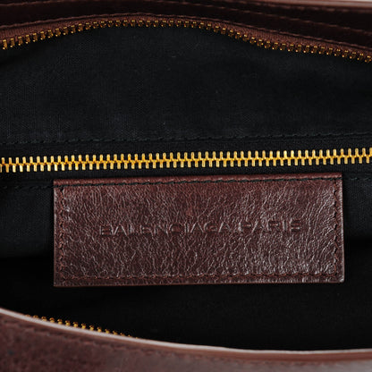 Balenciaga Agneau Giant 12 Gold Hardware Town Cigare Fonce 6 of 7