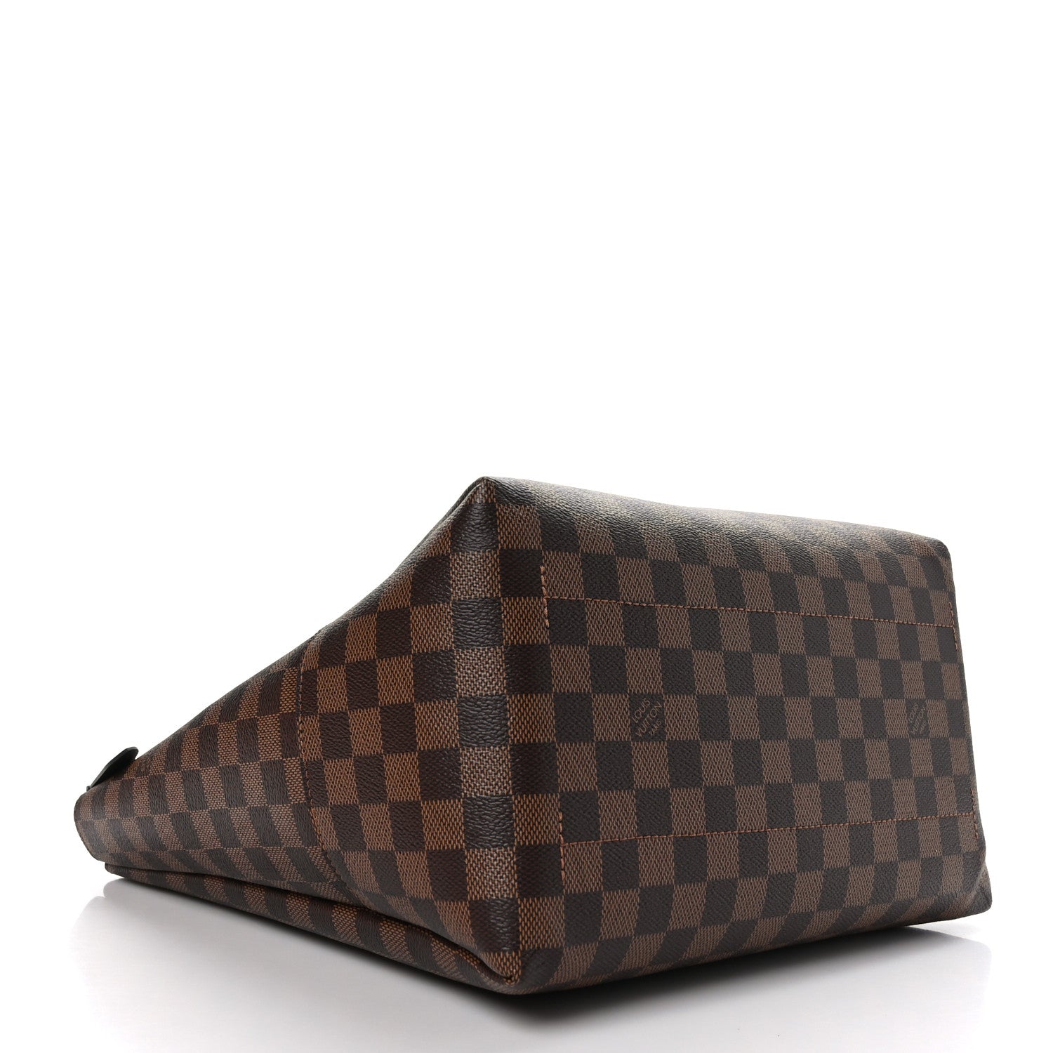 Louis Vuitton Damier Ebene Belmont MM Black 5 of 11