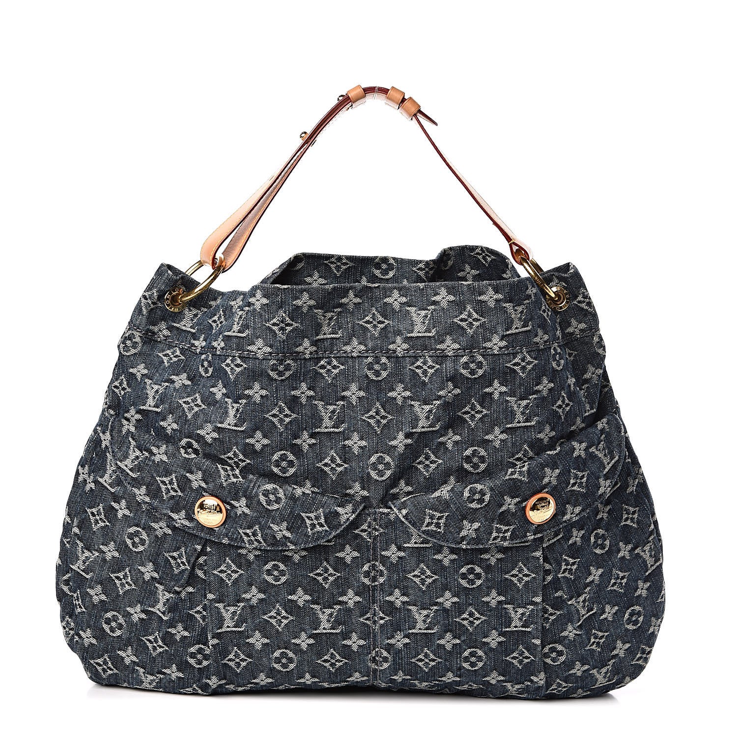 Louis Vuitton Denim Daily GM Gris Blue 1 of 10