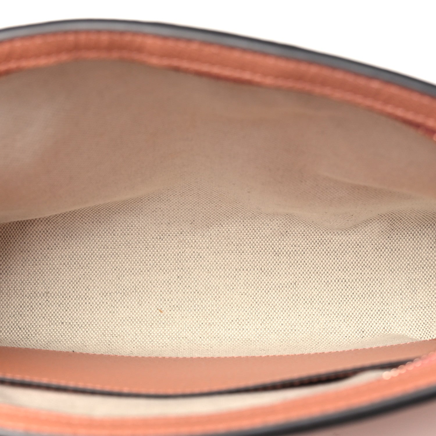 Gucci Monogram Textured Dollar Calfskin Ophidia Pouch Cloche Rose Pink 4 of 9
