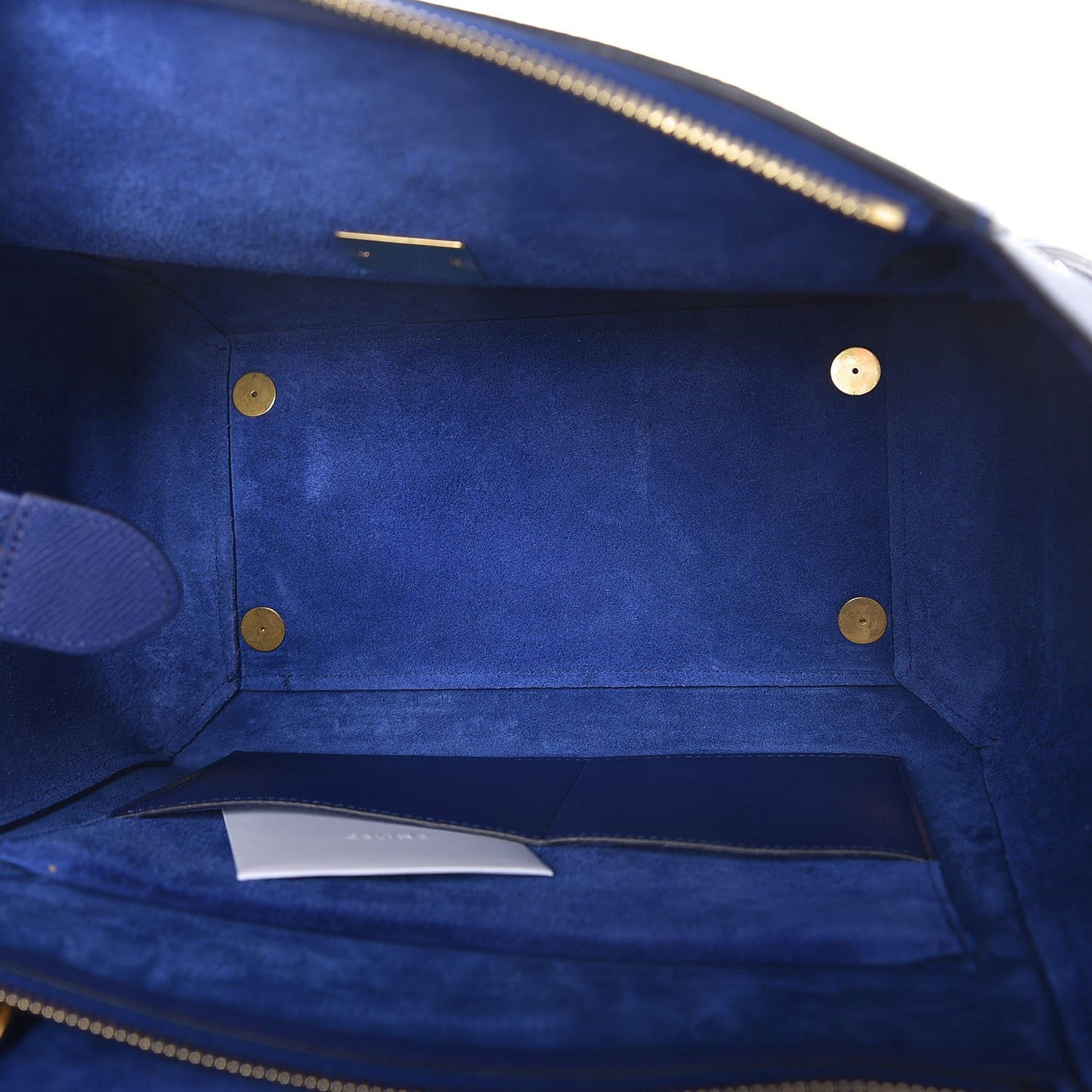 Grained Calfskin Mini Belt Bag Indigo