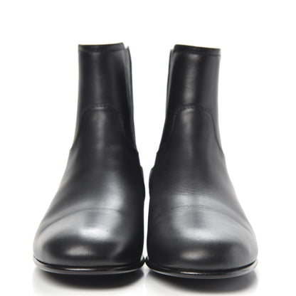 Chanel Calfskin Elastic Short Boots 38 Black 2 of 8