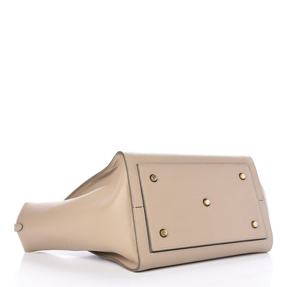 Celine Crisped Calfskin Medium Tie Knot Tote Light Taupe 5 of 14