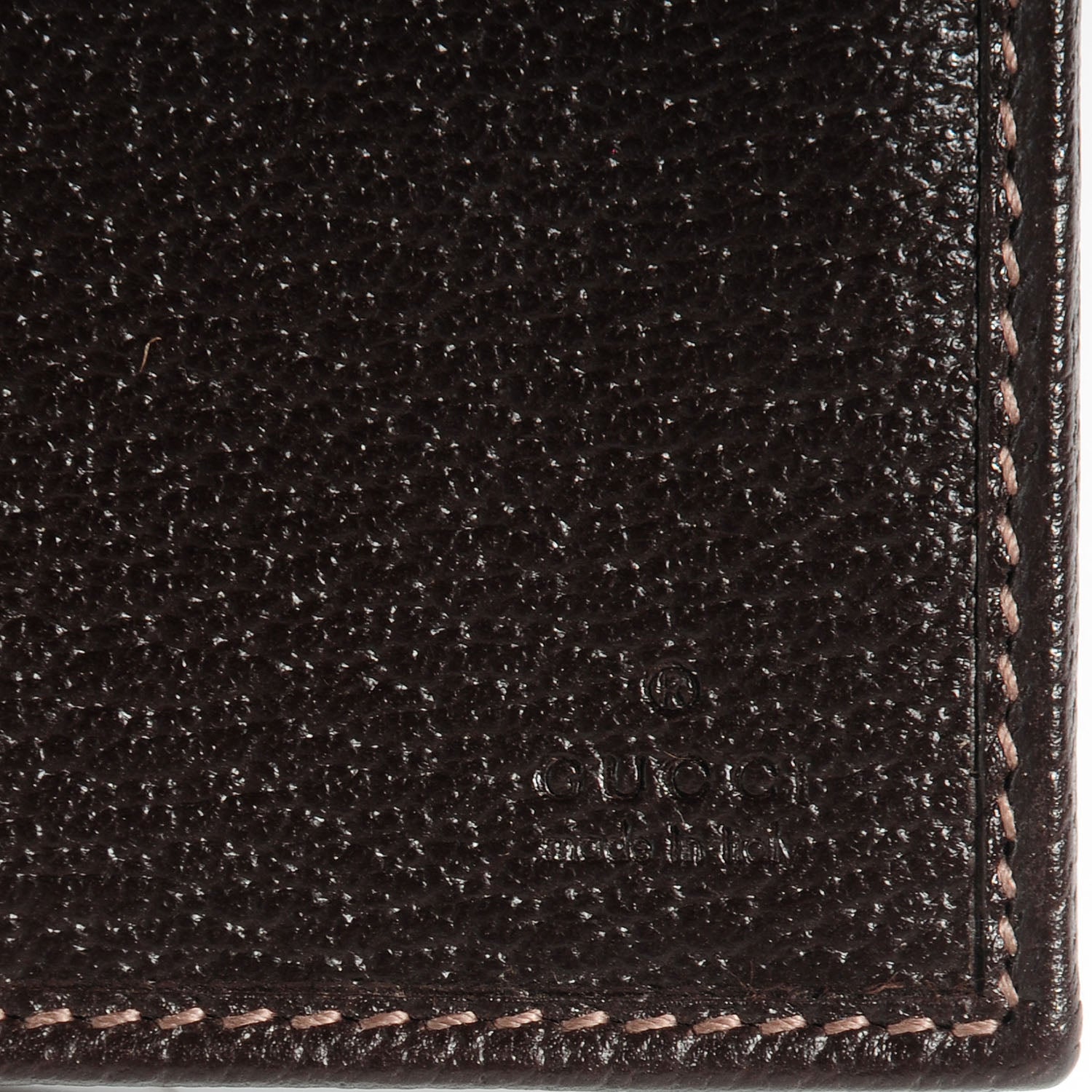 Gucci Monogram Abbey Continental Wallet Dark Brown 6 of 7