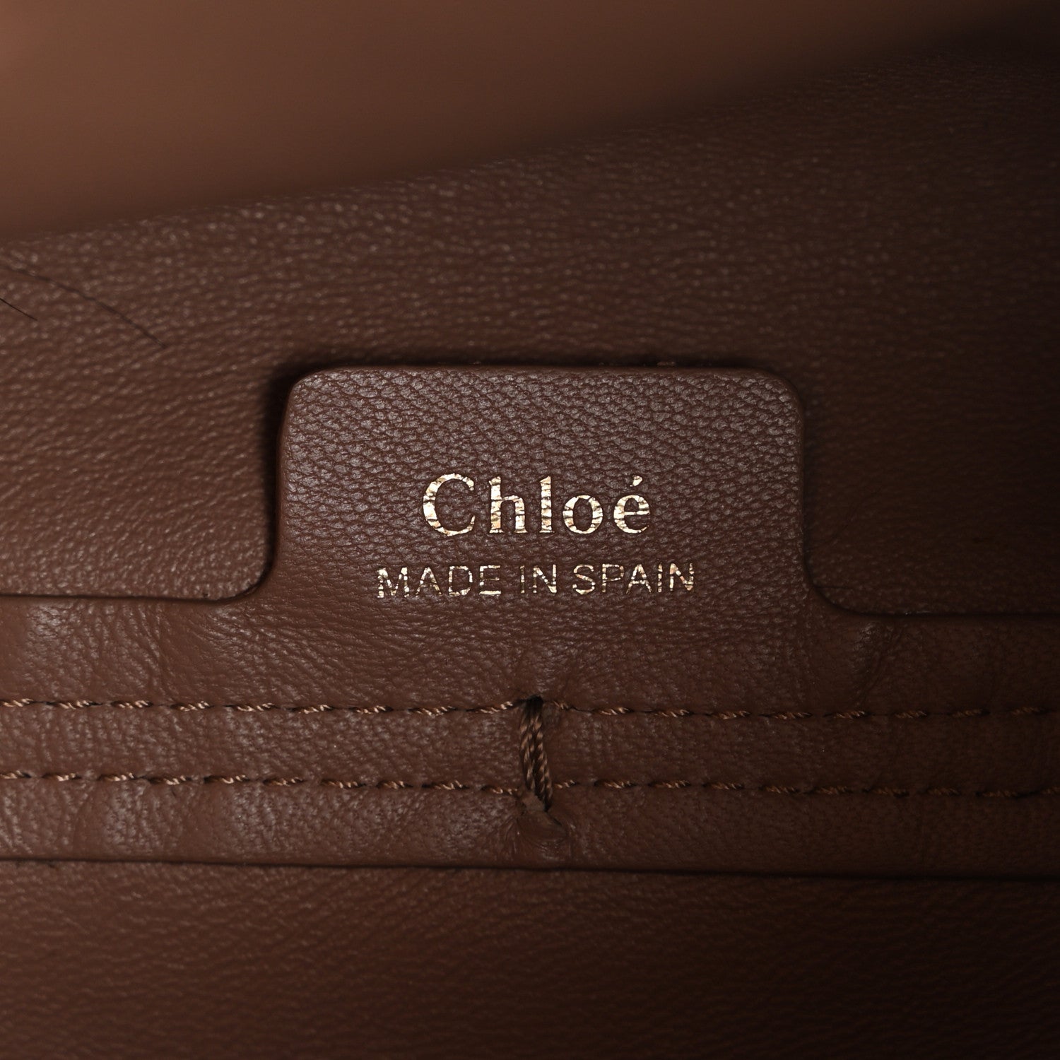 Chloe Grained Calfskin Micro Marcie Bucket Bag Woodrose 6 of 9
