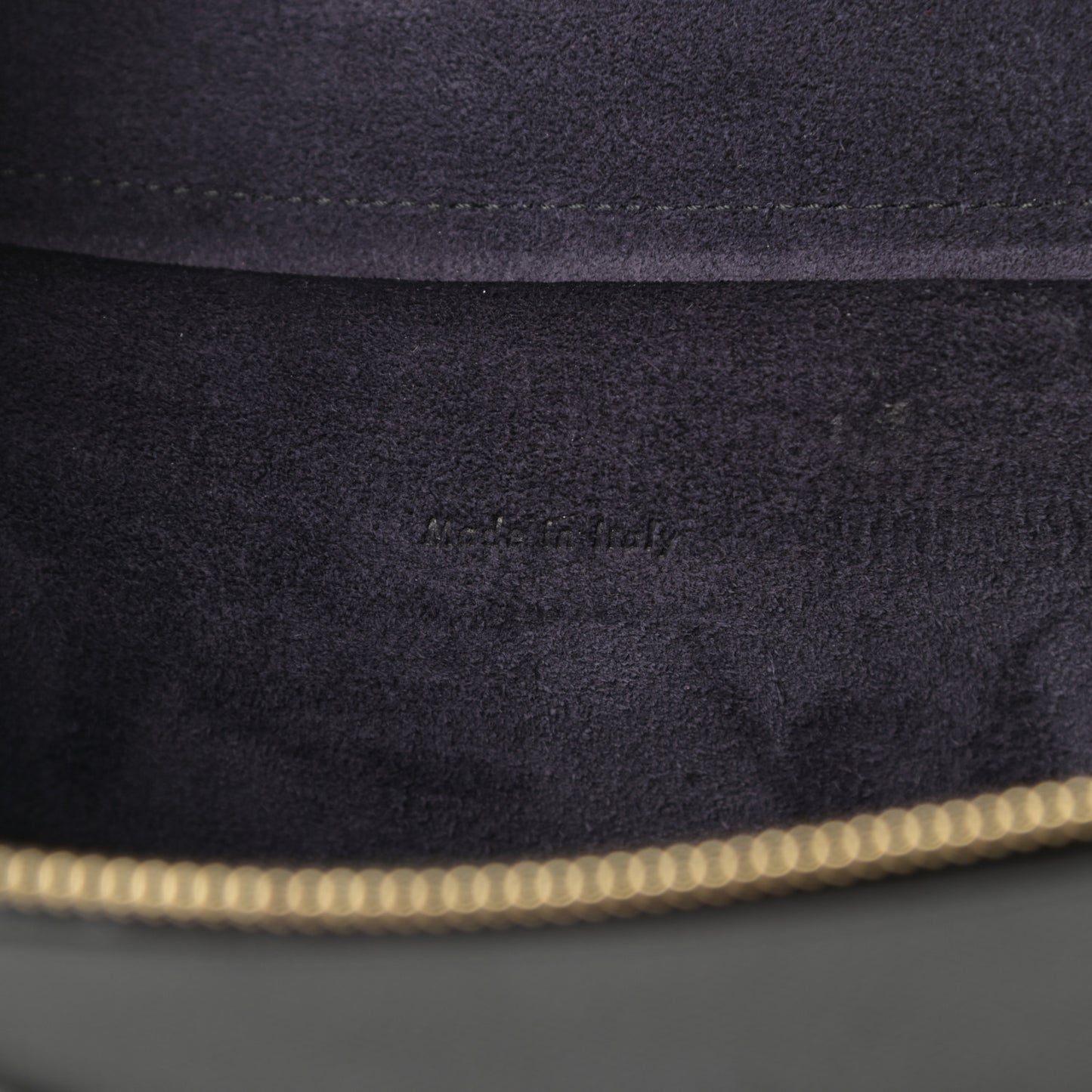 Grained Calfskin Small Belt Bag Black