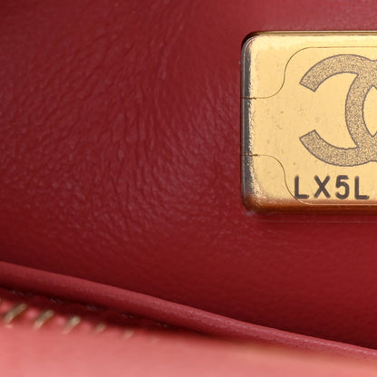 Chanel Caviar Quilted Small Coco Handle Flap Pink 6 of 9