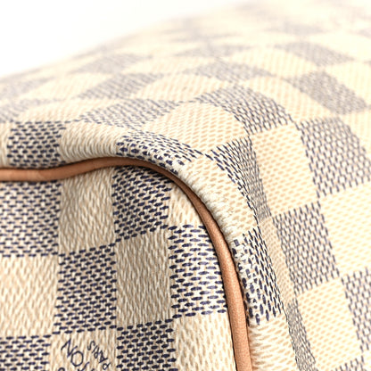 Louis Vuitton Damier Azur Keepall Bandouliere 55 9 of 18