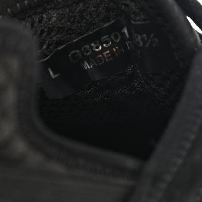 Chanel Suede Calfskin Mixed Fibers CC Sneakers 38.5 Black 8 of 9
