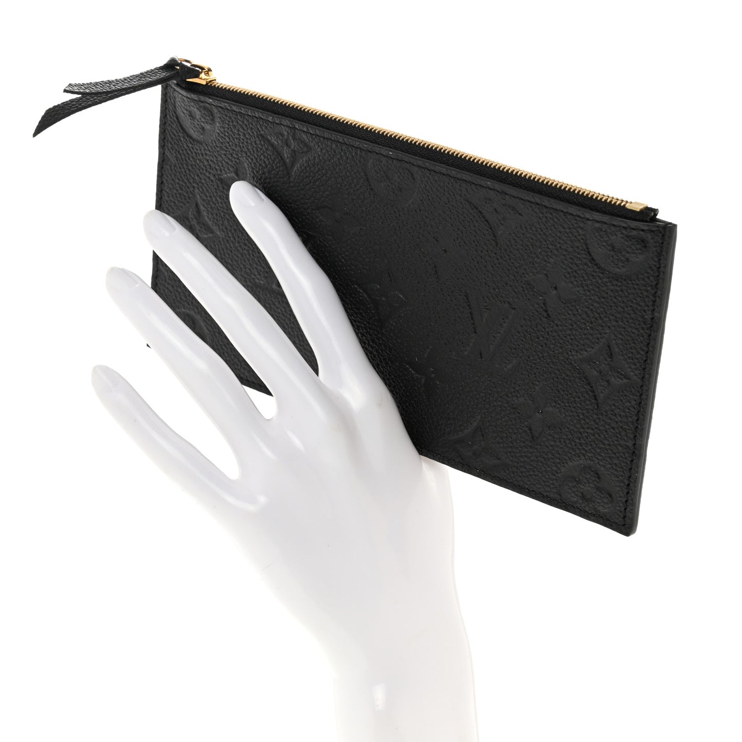 Empreinte Felicie Chain Wallet Zippered Insert Black