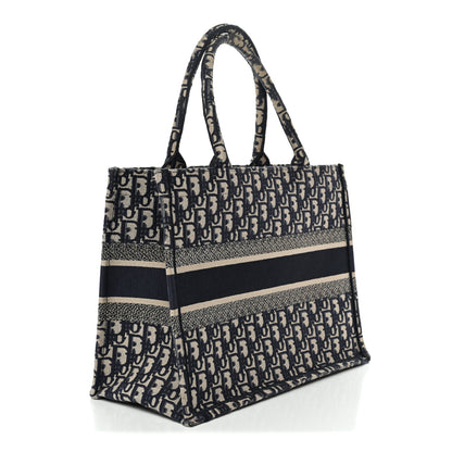 Christian Dior Oblique Medium Book Tote Blue Multicolor 3 of 17