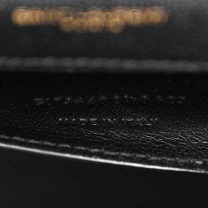 Saint Laurent Grain De Poudre Medium Classic Monogram Kate Satchel Black 7 of 10