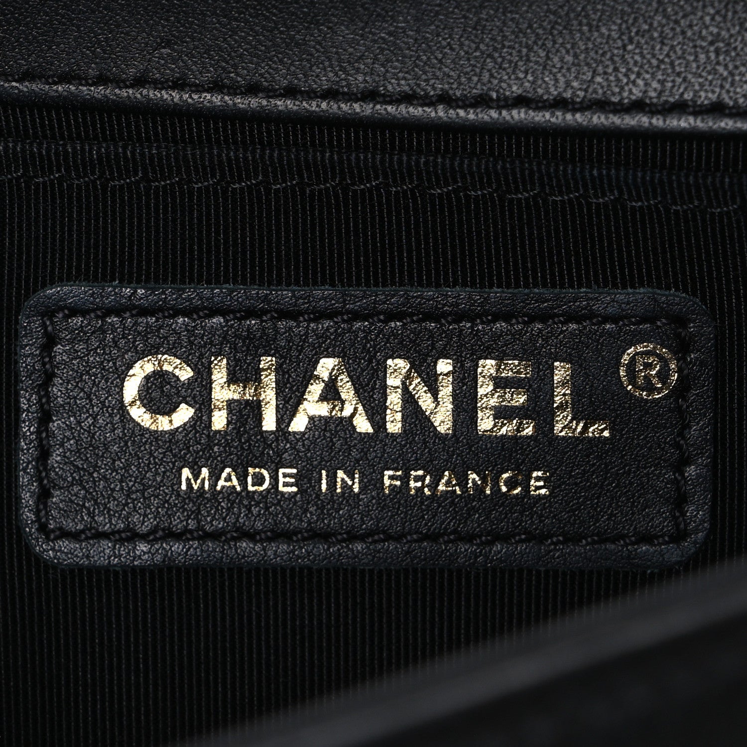 Chanel Lambskin Chevron Quilted Small Boy Flap Black 6 of 10