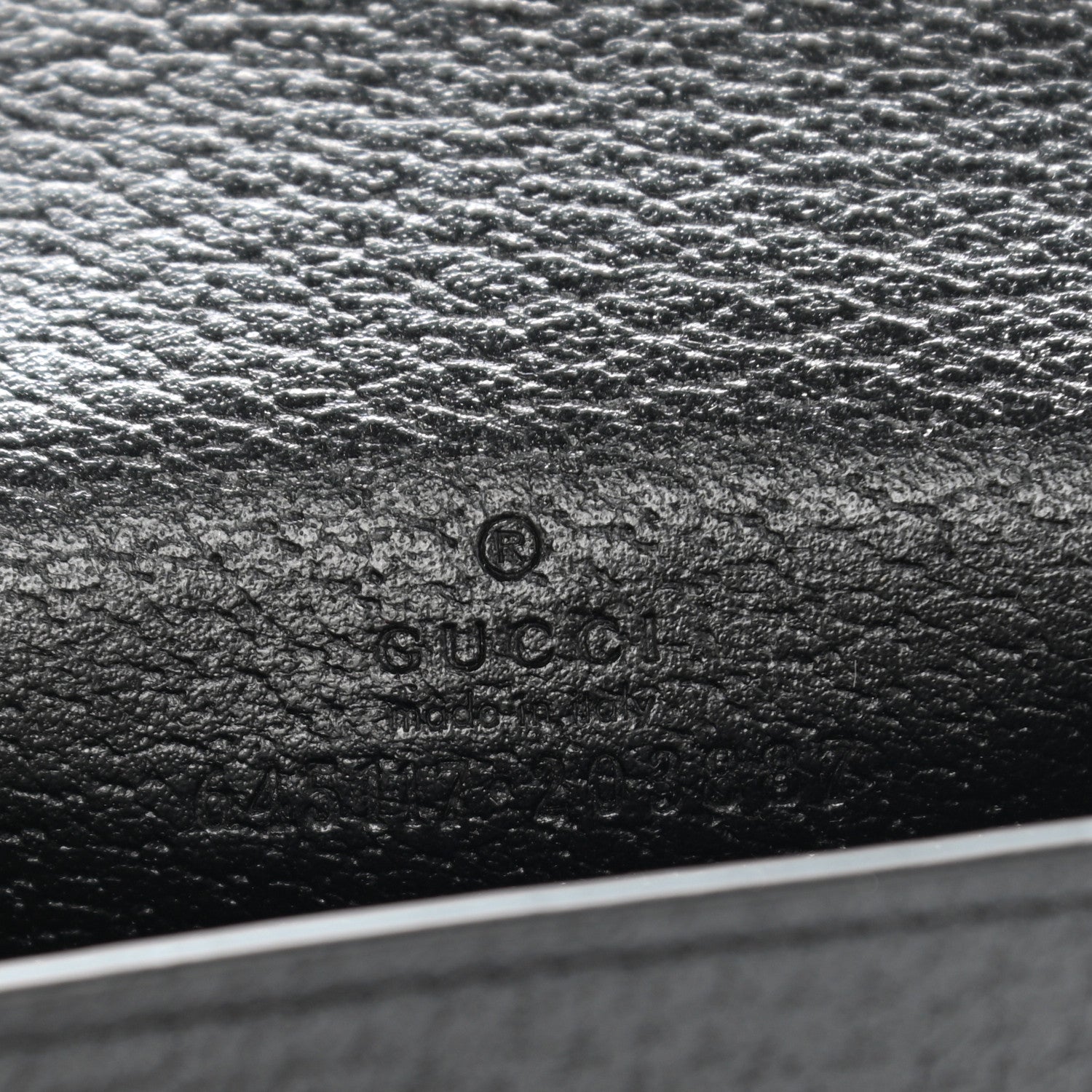 Gucci Calfskin Boar Effect GG Marmont AirPods Pro Case Black 5 of 7